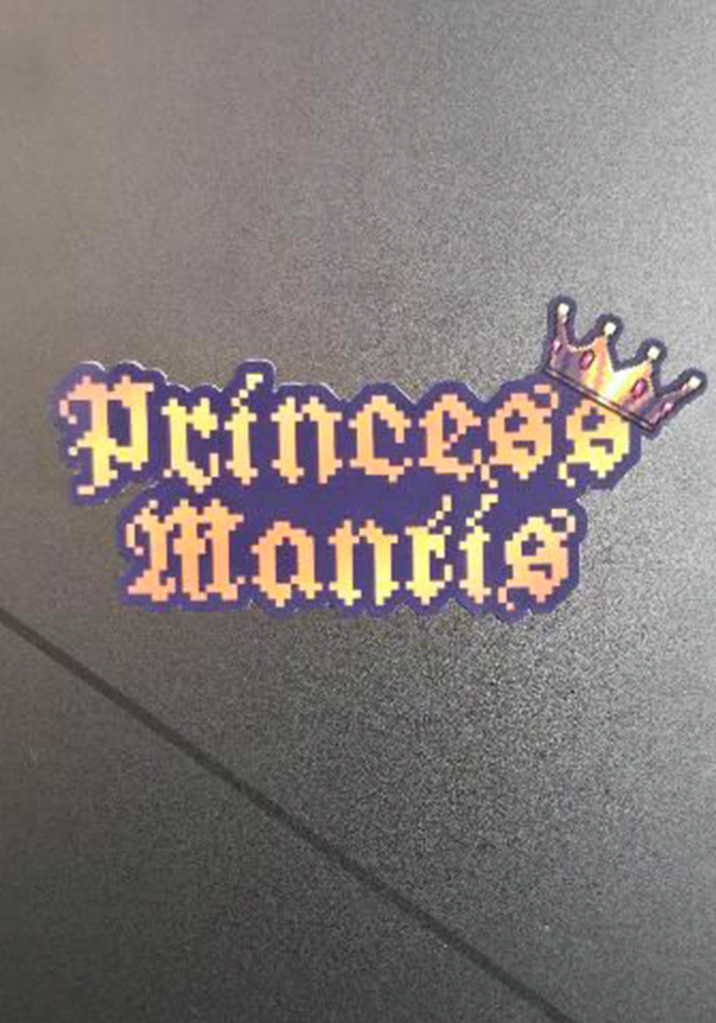 Princess Mantis Crown Text